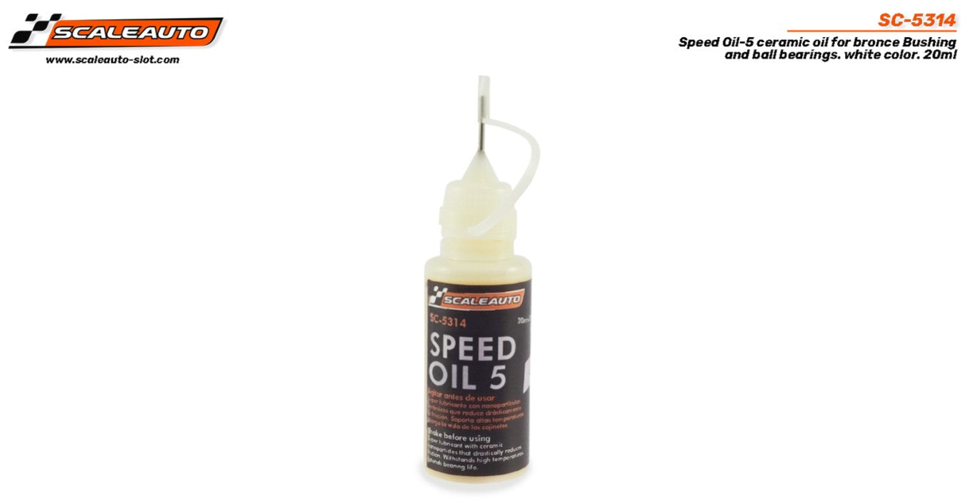 Aceite Speed Oil-5 lubricante cerámico de 20ml