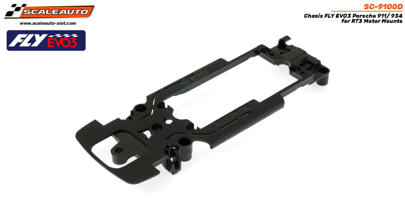 Chasis FLY EVO3 Porsche 911 / 934 para Soportes de Motor RT3