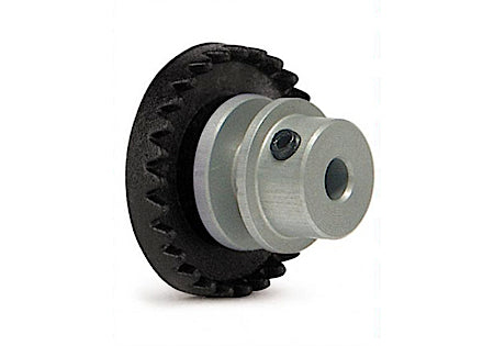 Corona 27d. motor en línea -STEP 2-. Aluminio para eje 2.38mm (3/32) · Slot.it SI-GI27AL
