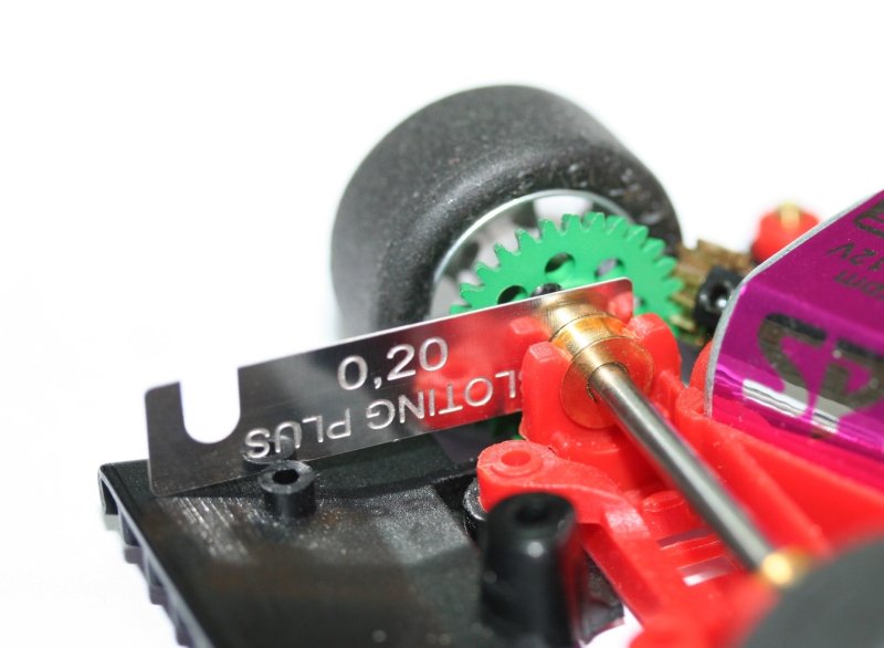 Shaft feeler gauge set for 1/32 and 1/24