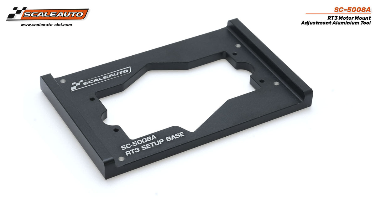 Plancha Aluminio para Ajuste Soportes de Motor RT3 · Scaleauto SC-5008A