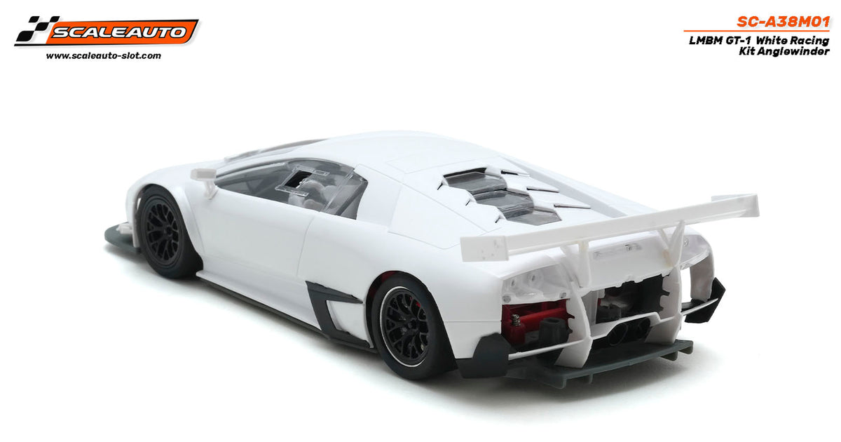 Lamborghini LMBM Gt-1 White Racing Kit Anglewinder · Scaleauto SC-A38M01 · Fotografía 3