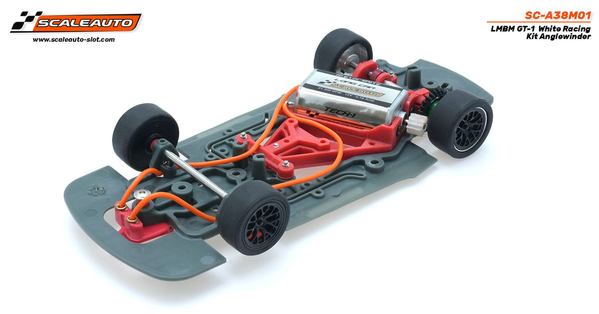 Lamborghini LMBM Gt-1 White Racing Kit Anglewinder · Scaleauto SC-A38M01 · Fotografía 4