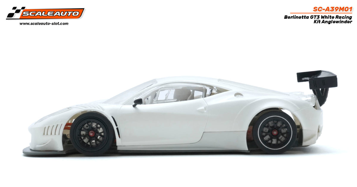 Ferrari Berlinetta GT3 White Racing Kit Anglewinder · Scaleauto SC-A39M01 · Fotografía 2