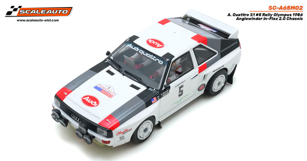 Audi Quattro S1 #5 Olympus 1986 Scaleauto SC-A65M02R — fotografía 1
