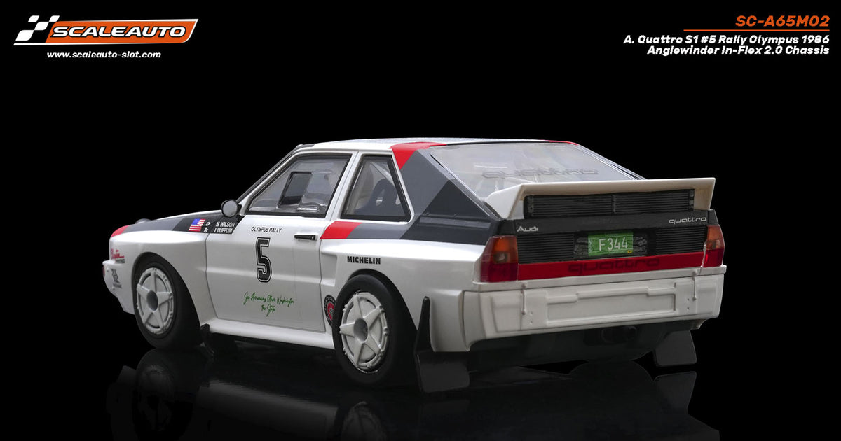 Audi Quattro S1 #5 Olympus 1986 Scaleauto SC-A65M02R — fotografía 6