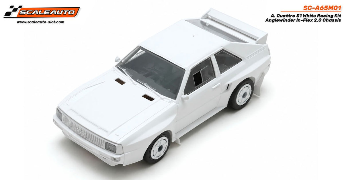 Audi Quattro S1 White Racing Kit - Chasis Anglewinder In-Flex 2.0