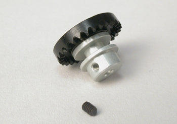 Corona 27d. motor en línea -STEP 2-. Aluminio para eje 2.38mm (3/32) · Slot.it SI-GI27AL · Fotografía 2