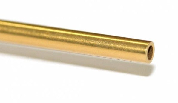 Eje hueco TITANIO 55 x 2,38 mm. (3/32´´) x2