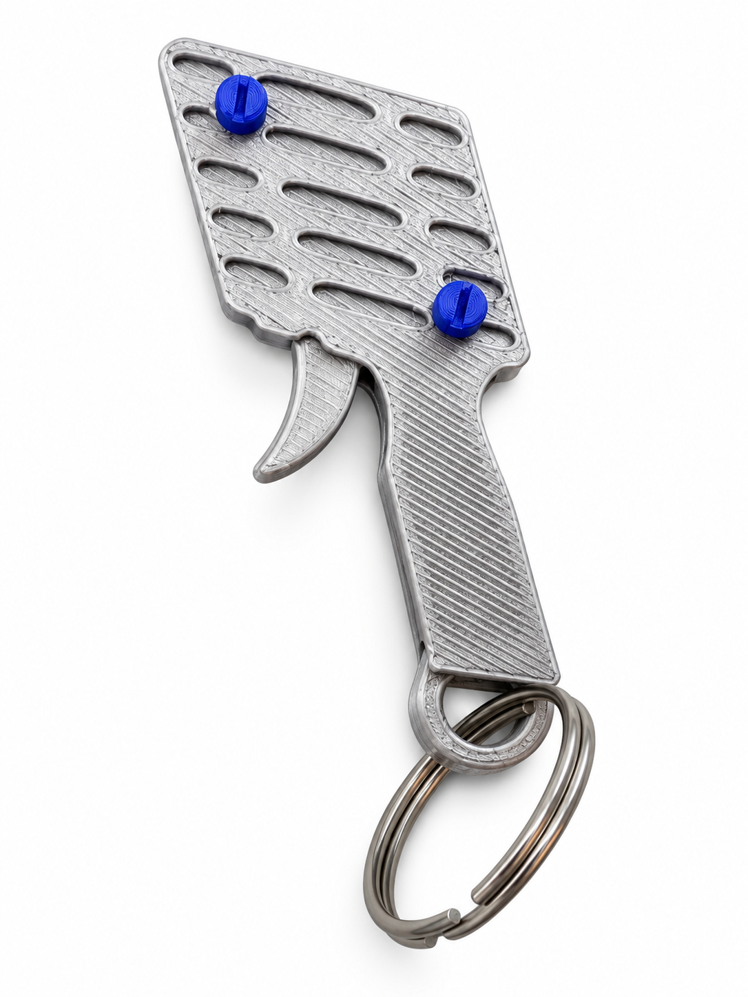 Llavero Professor motor plata · K3D