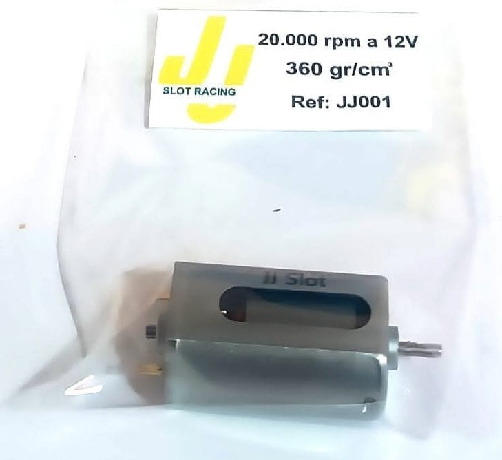 Motor JJ001 20.000RPM A 12V 360 gr/cm JJ Slot Racing
