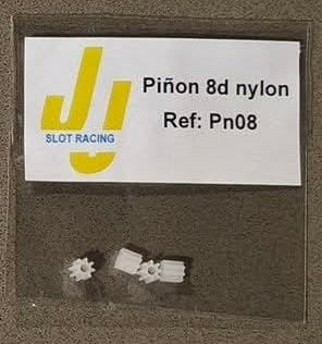 Pinyó niló 8 dents JJ Slot Racing (x4)