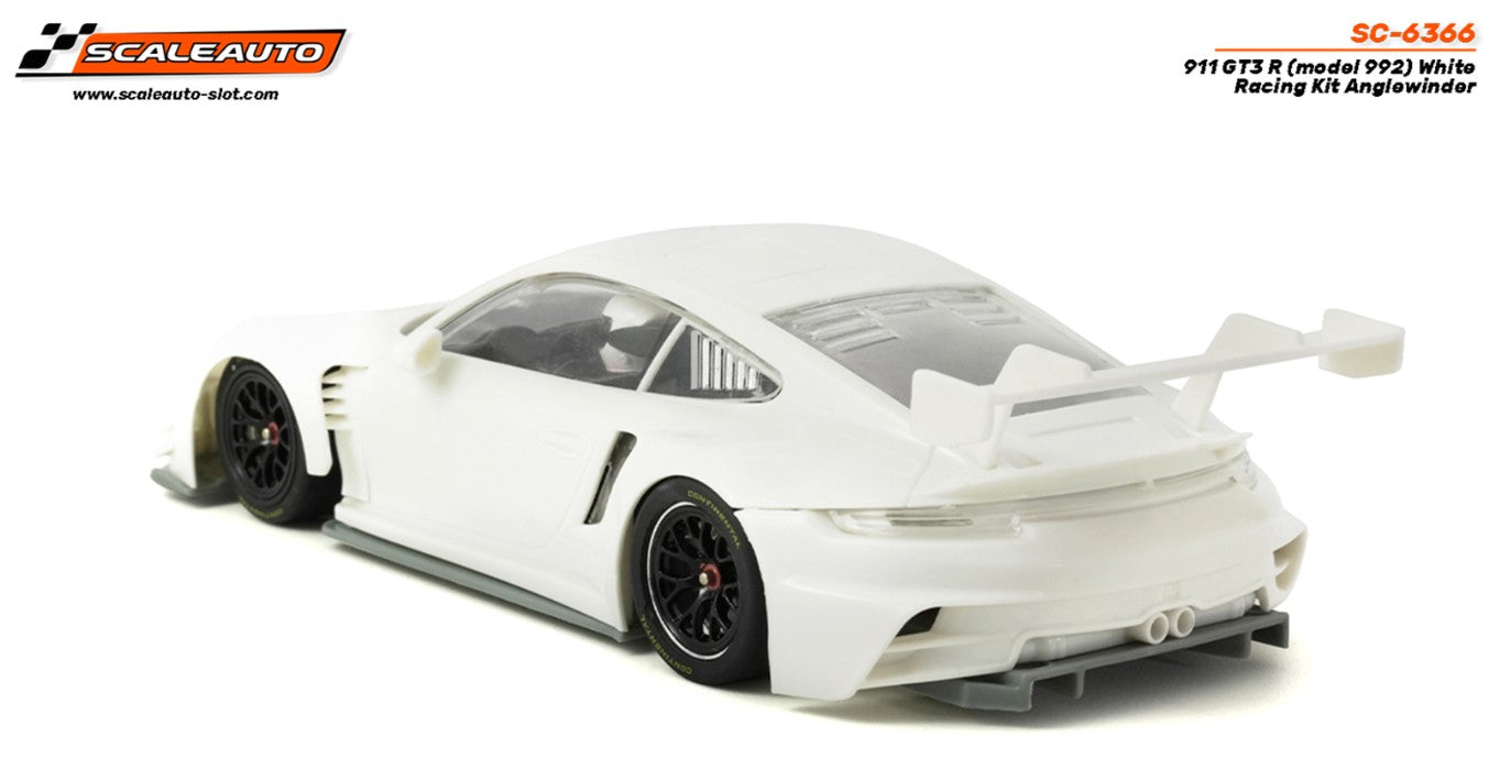 Porsche 911 GT3R (992) White Racing Kit Anglewinder