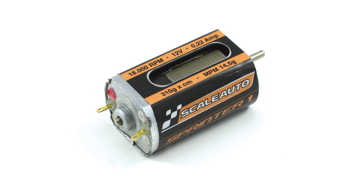 Motor SC-28 Sprinter-1 de 18000 rpm Sprinter-1 (9-10 gr UMS) · Scaleauto SC-0028