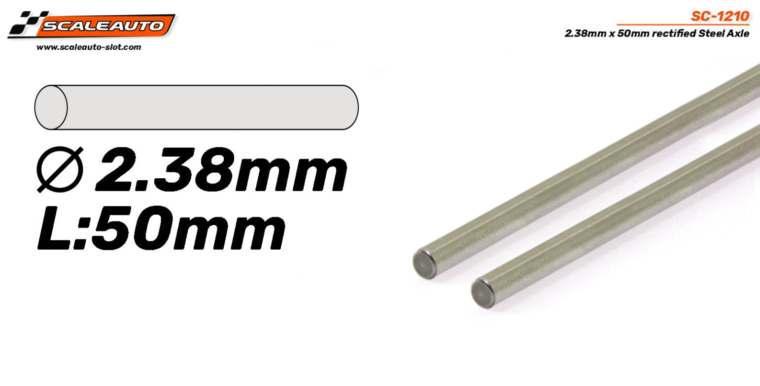 Pro steel axle 2.38mm x 50mm.