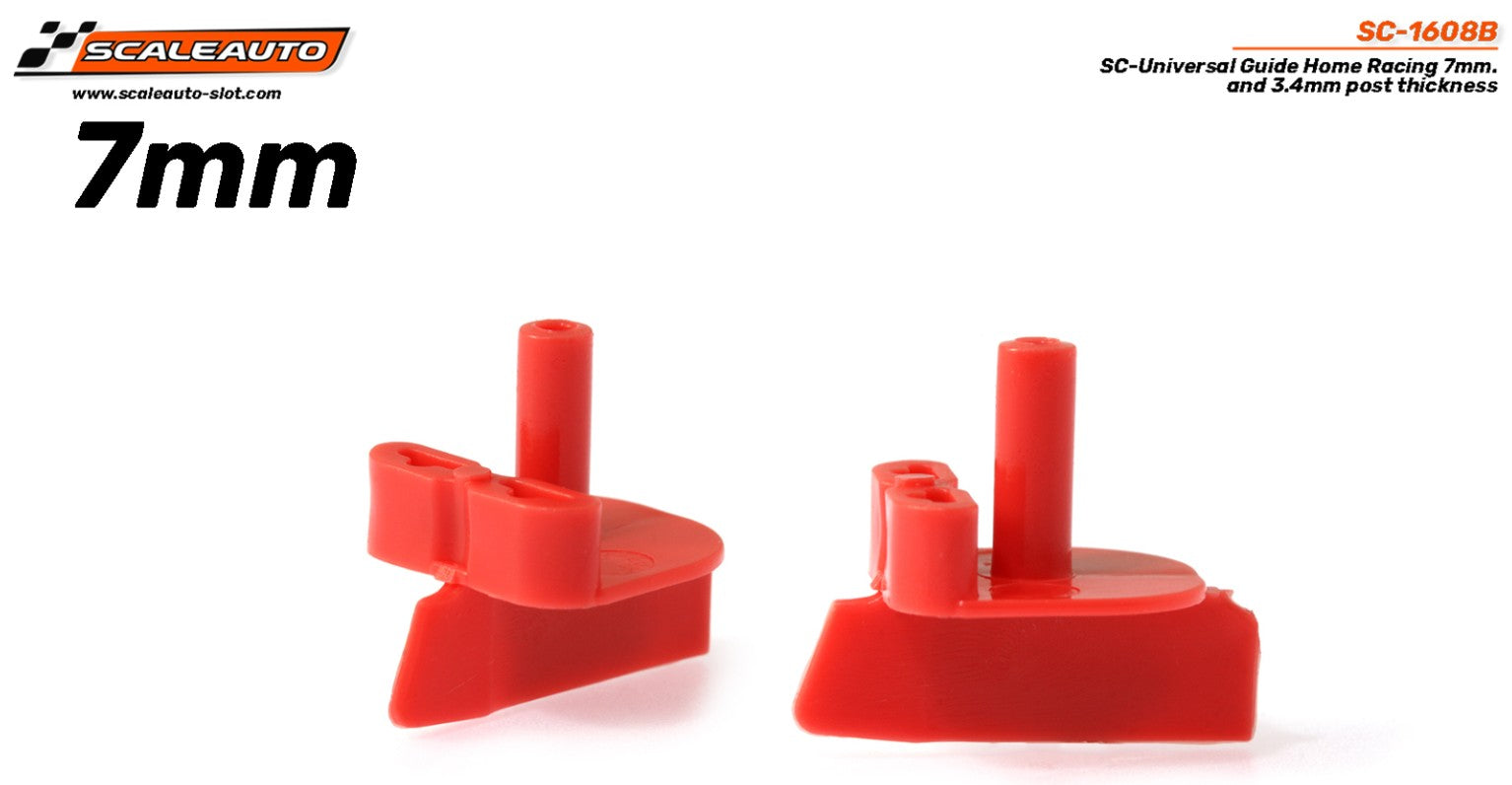 SC-Universal Home Racing Guide with Screw, 7mm deep blade and ø3.4mm stem.