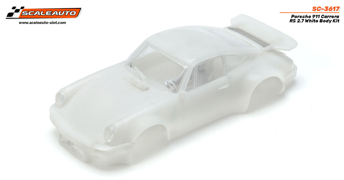 Carrocería Porsche 911 Carrera RS 2.7 en Kit Blanca · Scaleauto SC-3617