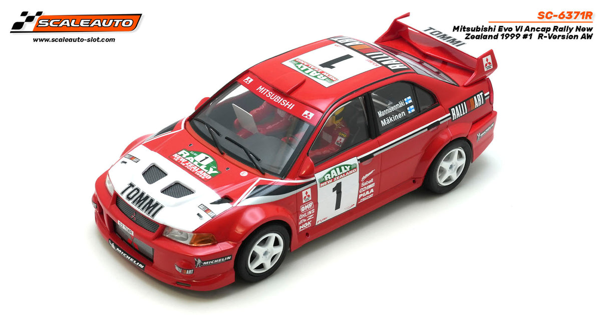 Mitsubishi Evo VI Tommi Rally New Zealand 1999 #1 R-Version AW · Scaleauto SC-6371R