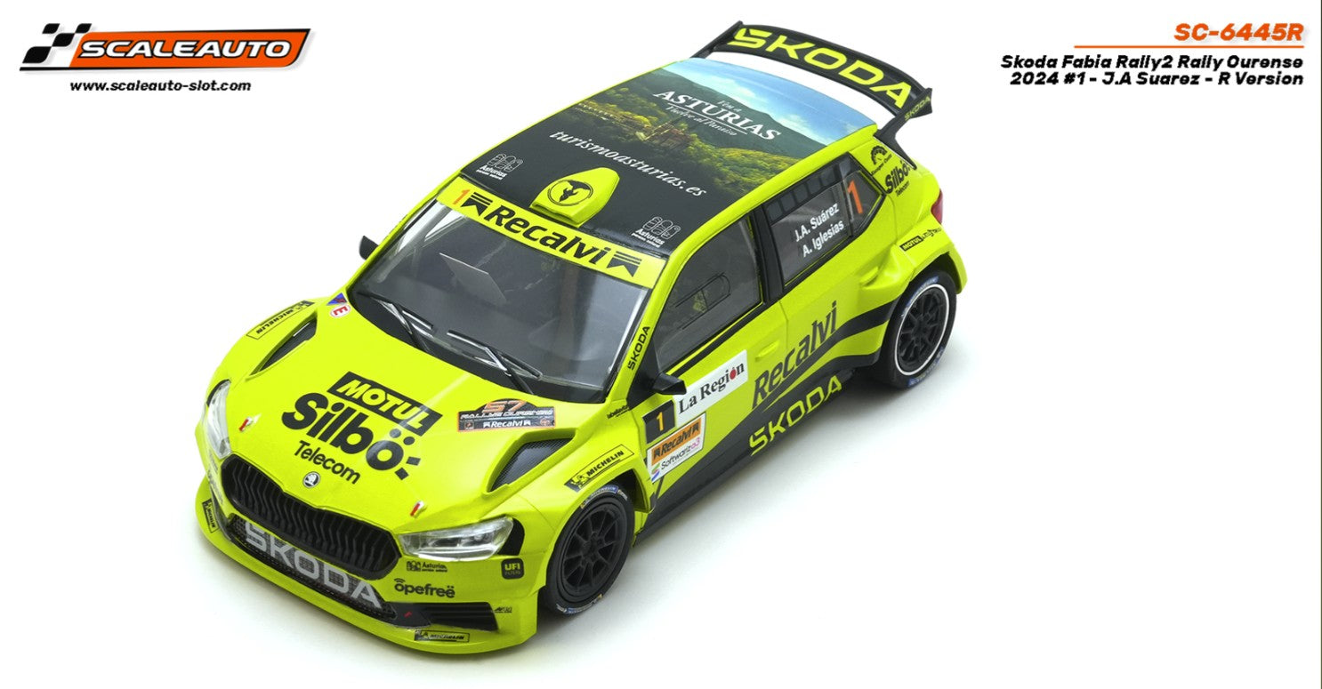 Skoda Fabia Rally2 Rally Ourense 2024 #1 - JA Suarez - R Version