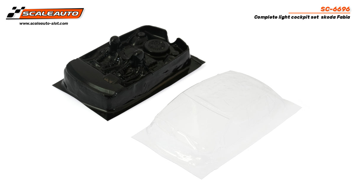 Interior en Lexan para skoda Fabia · Scaleauto SC-6696