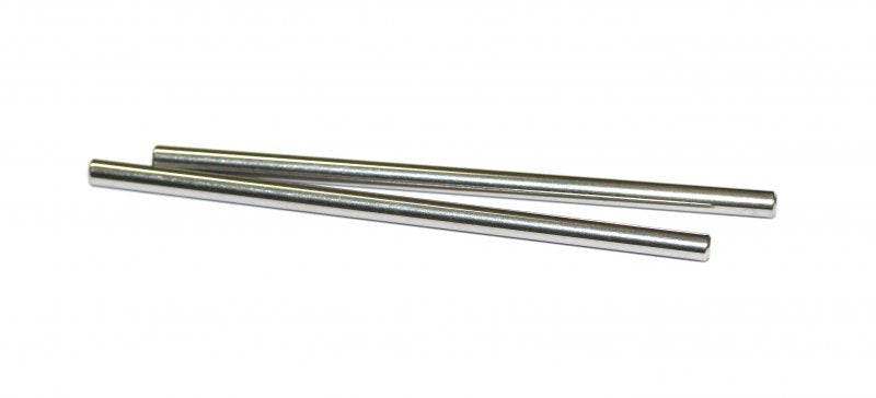 Calibrated stainless steel shaft 55 x 2.38 mm (3/32") x2