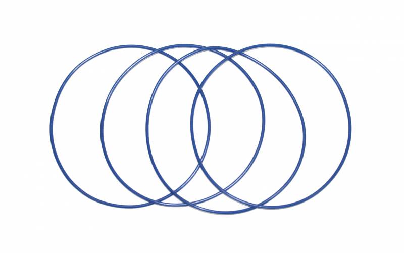 Blue 52mm drive belt for 1/32 (x4)