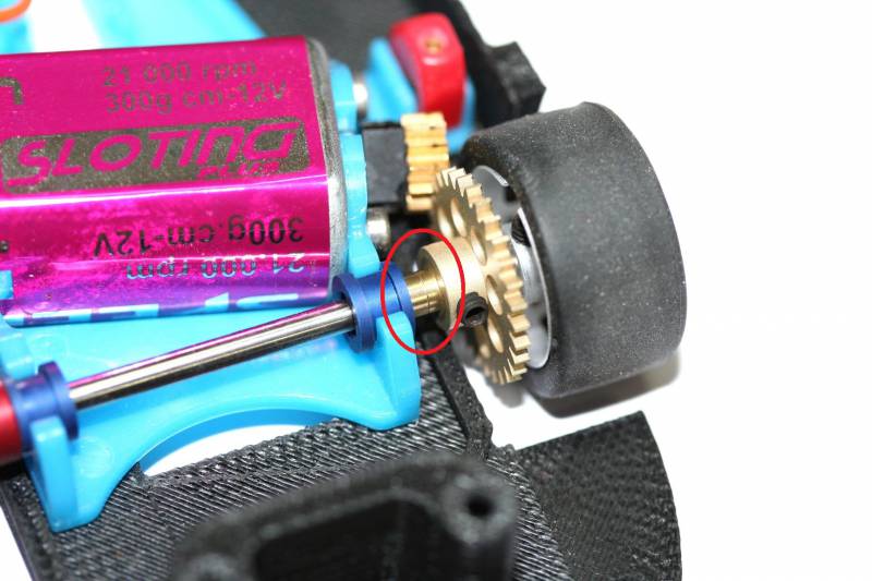 1mm Spacers for 2.38mm Shaft Bronze (x20)