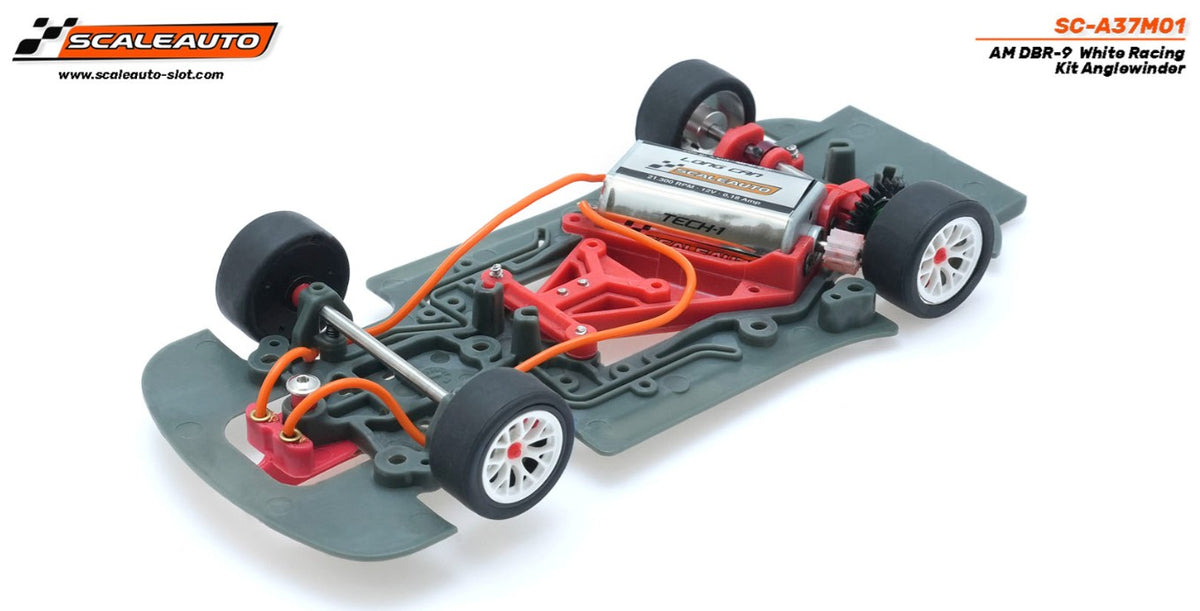 Aston Martin AM DBR-9 White Racing Kit Anglewinder