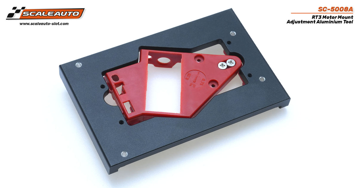 Plancha Aluminio para Ajuste Soportes de Motor RT3 · Scaleauto SC-5008A · Fotografía 3