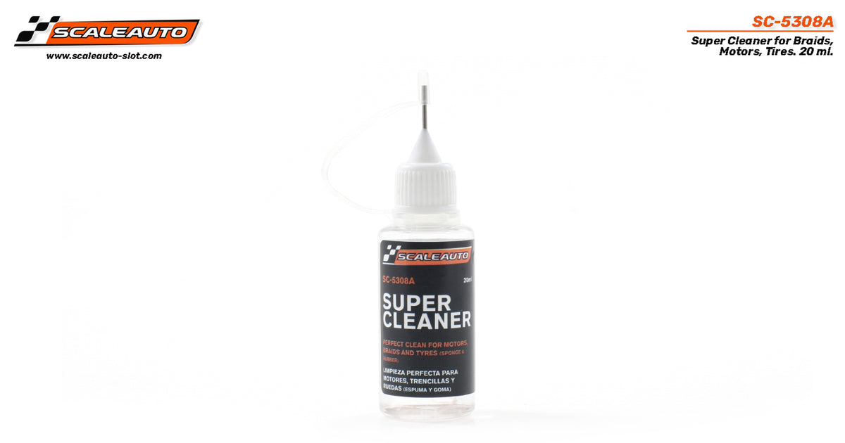 Super Cleaner para Limpieza de Motores y Trencillas. Bote de 20 ml. · Scaleauto SC-5308A · Fotografía 2
