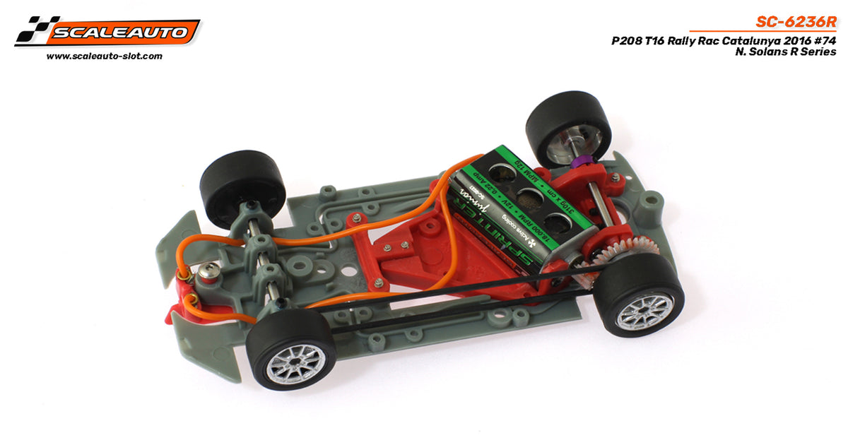 P208 T16 Rally RACC Catalunya 2015 #74 N. Solans R-Series · Scaleauto SC-6236R · Fotografía 8