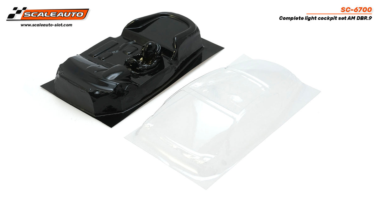 Interior en Lexan para Aston Martin AM DBR.9 · Scaleauto SC-6700