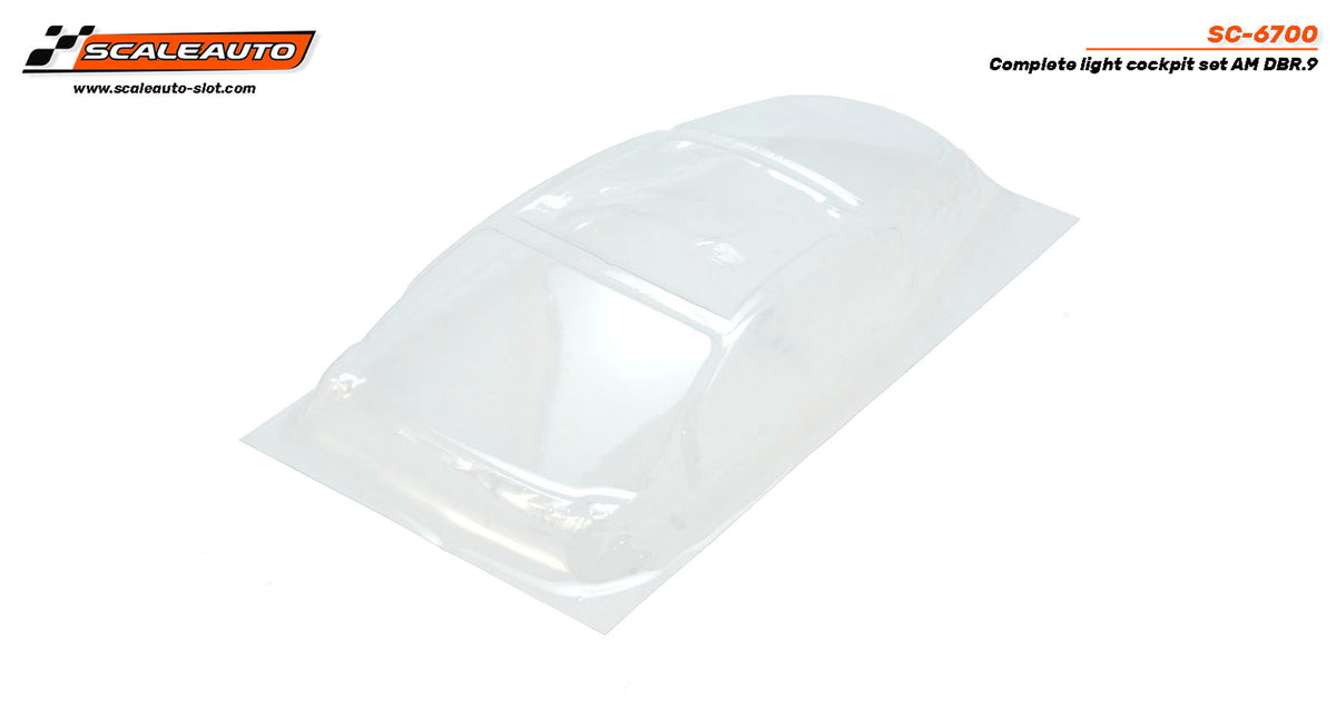 Interior en Lexan para Aston Martin AM DBR.9 · Scaleauto SC-6700 · Fotografía 3