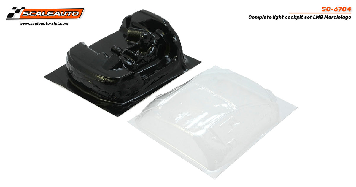 Interior en Lexan para Lamborghini LMB Murcielago · Scaleauto SC-6704