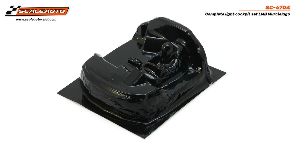 Interior en Lexan para Lamborghini LMB Murcielago · Scaleauto SC-6704 · Fotografía 2