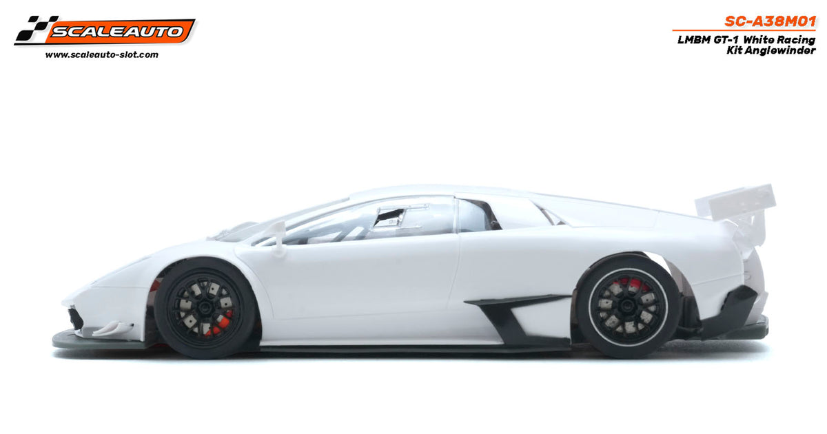 Lamborghini LMBM Gt-1 White Racing Kit Anglewinder · Scaleauto SC-A38M01 · Fotografía 2