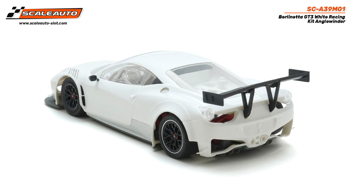 Ferrari Berlinetta GT3 White Racing Kit Anglewinder · Scaleauto SC-A39M01 · Fotografía 3