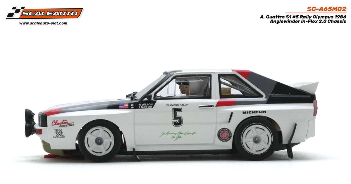 Audi Quattro S1 #5 Olympus 1986 Scaleauto SC-A65M02R — fotografía 2