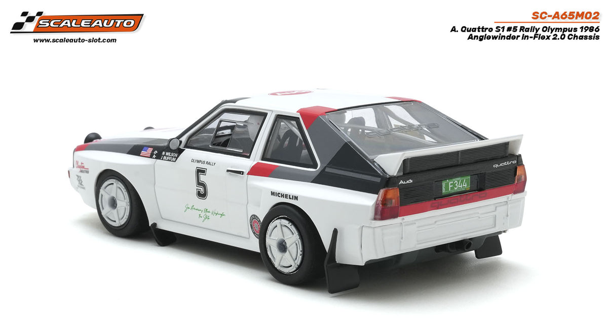 Audi Quattro S1 #5 Olympus 1986 Scaleauto SC-A65M02R — fotografía 3