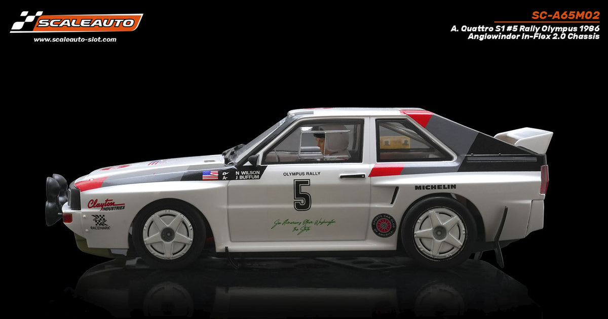 Audi Quattro S1 #5 Olympus 1986 Scaleauto SC-A65M02R — fotografía 5