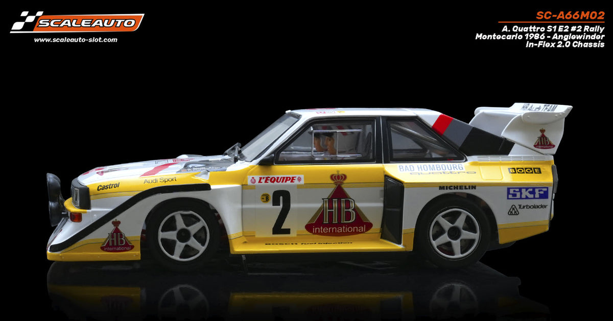 Audi Quattro S1 E2 #2 Montecarlo 1986 Scaleauto SC-A66M02R — fotografía 5