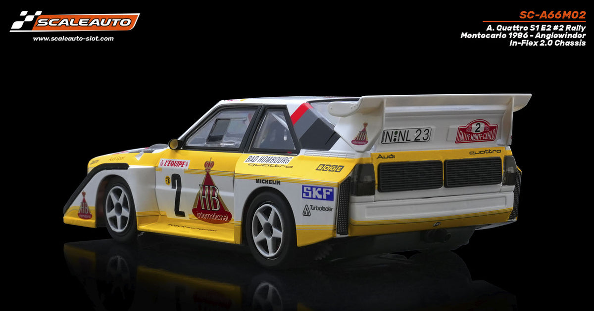 Audi Quattro S1 E2 #2 Montecarlo 1986 Scaleauto SC-A66M02R — fotografía 6