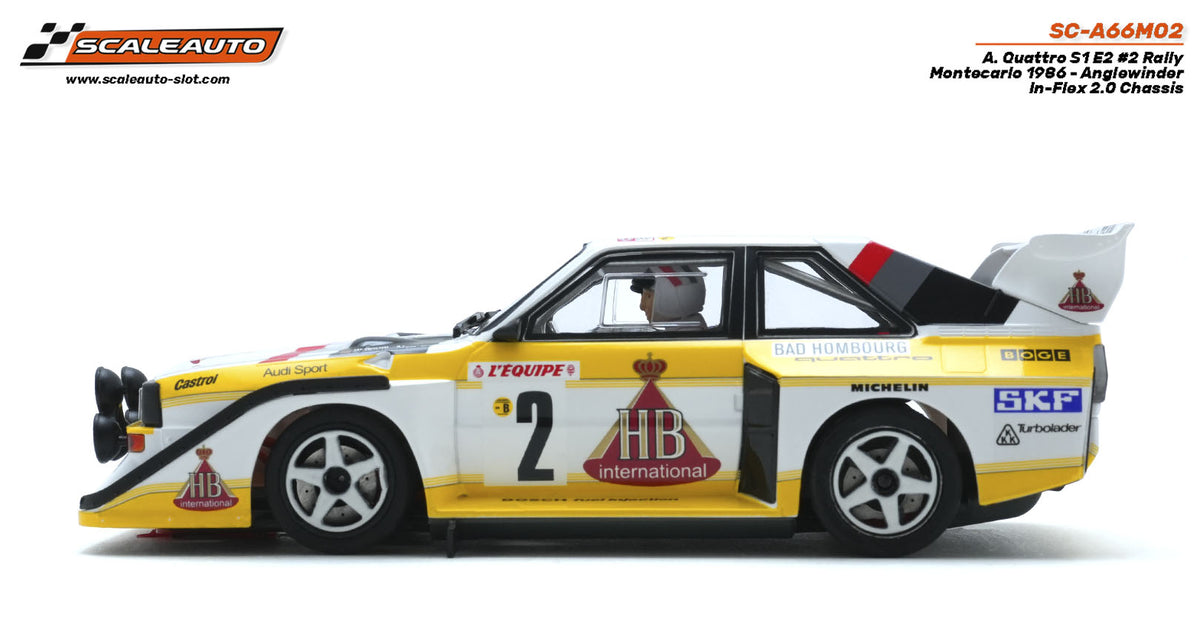 Audi Quattro S1 E2 #2 Montecarlo 1986 Scaleauto SC-A66M02R — fotografía 2