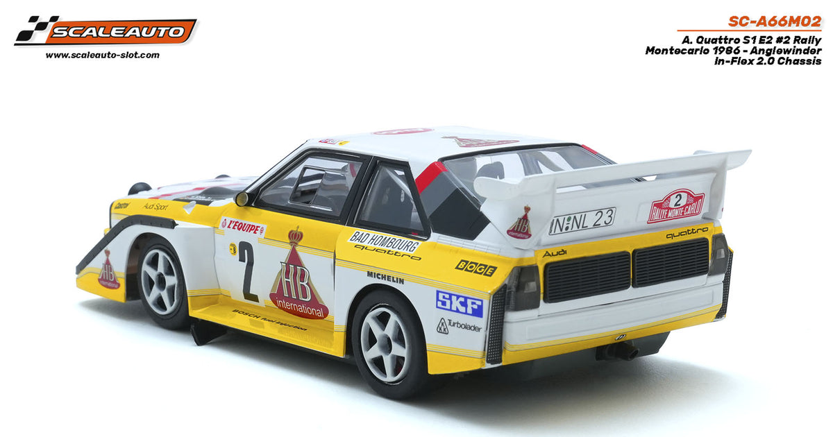 Audi Quattro S1 E2 #2 Montecarlo 1986 Scaleauto SC-A66M02R — fotografía 3